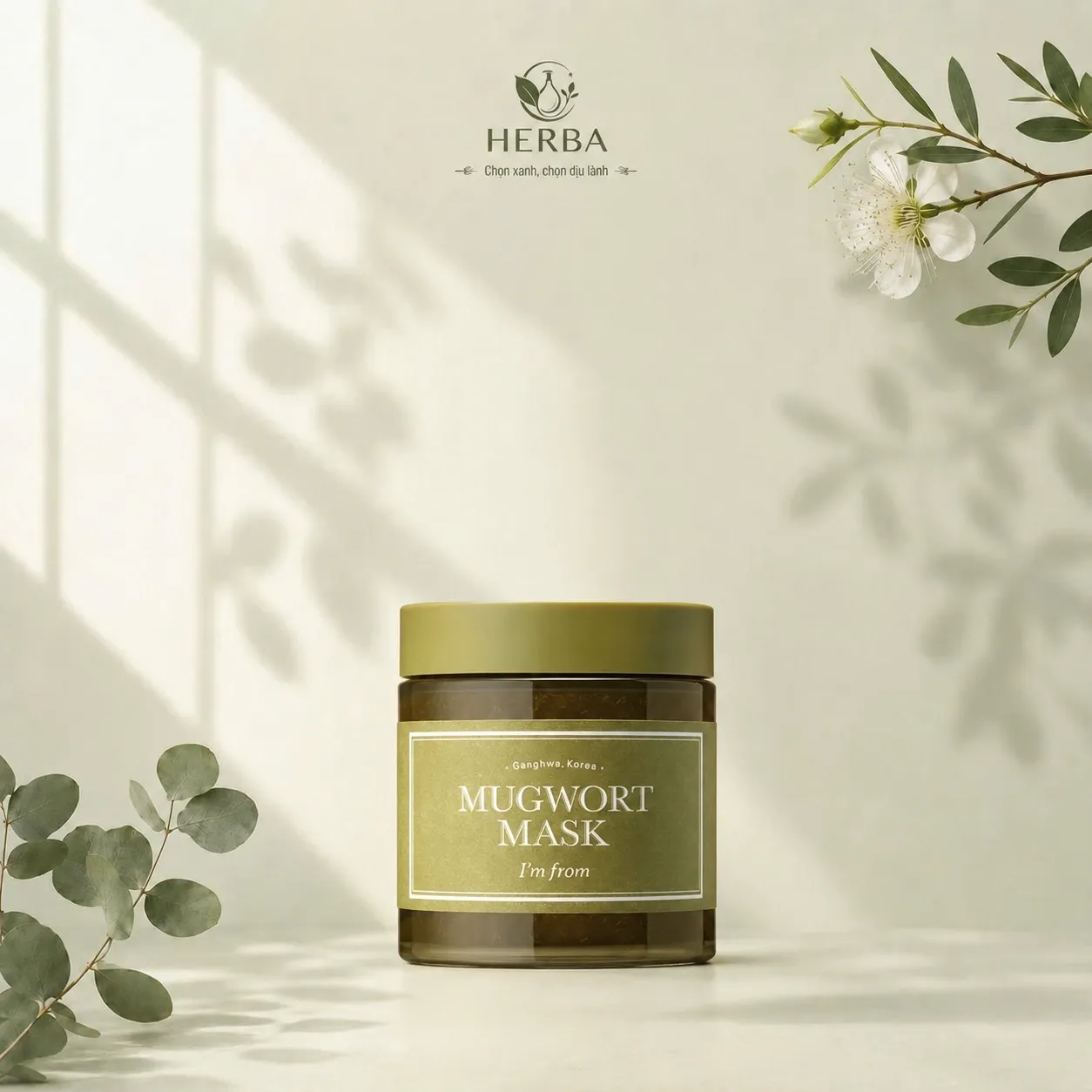 [MSK-IMF-SPC-110G] Mặt nạ rửa I'm From Mugwort Mask ngải cứu 110g