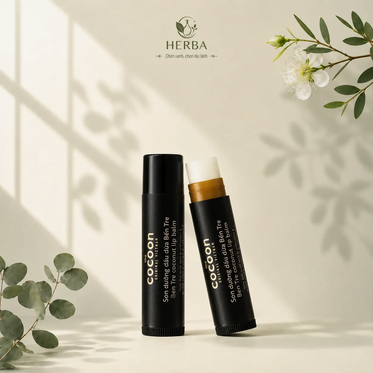 [LBM-COC-SPC-5G] Son dưỡng môi Cocoon Ben Tre Coconut Lip Balm dừa Bến Tre 5g
