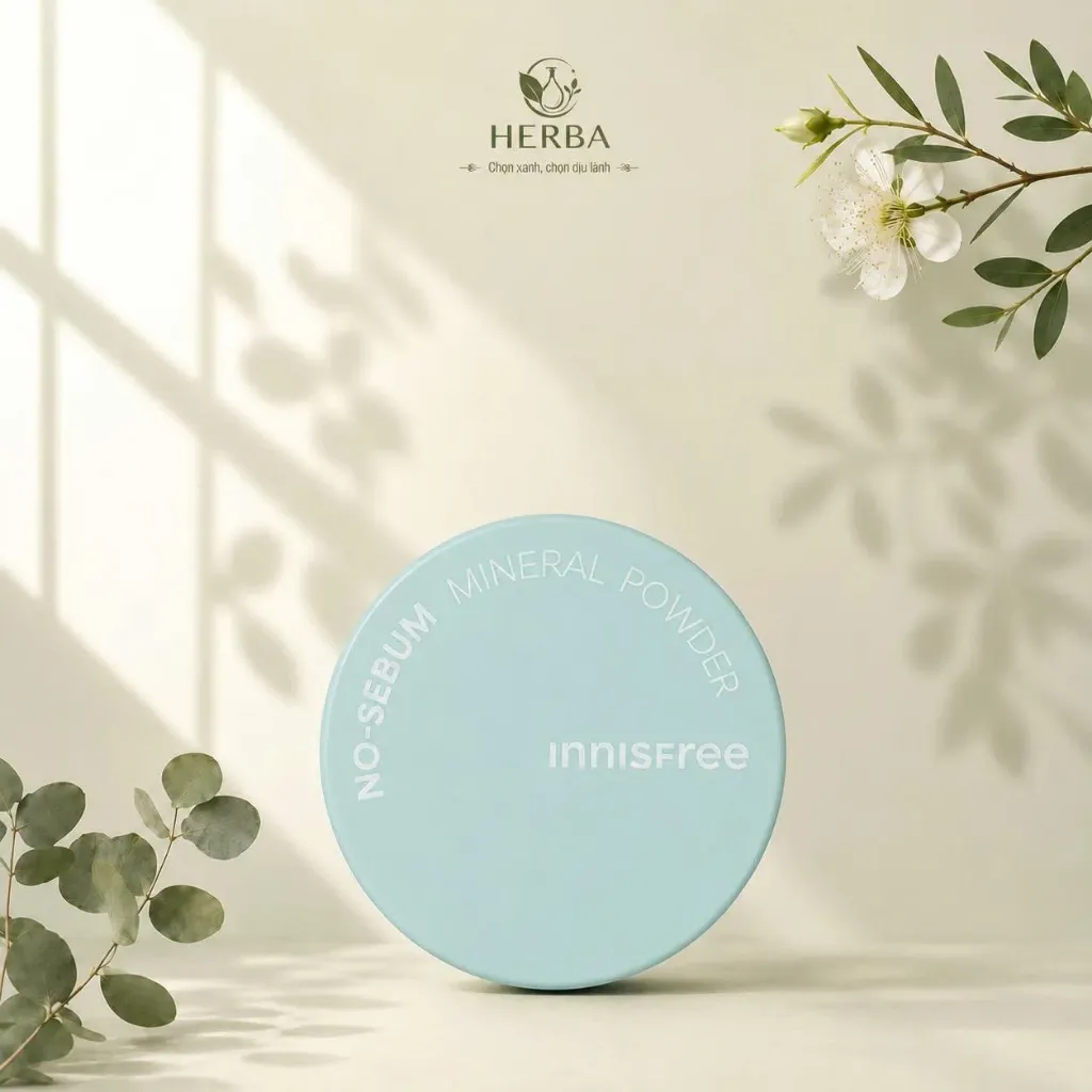 [POW-INS-BAS-5G] Phấn phủ kiềm dầu Innisfree No-Sebum Mineral Powder khoáng thiên nhiên 5g