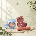 Bộ makeup Clean Girl Makeup Set Romand Cushion + má hồng Lilybyred + son tint Romand